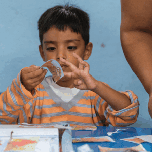 Material escolar para niños